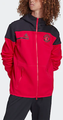 adidas Jaket Sepak Bola Manchester United 20/21 Merah Pria GN4757 Shop adidas Jaket Sepak Bola Manchester United 20/21 Merah Pria GN4757