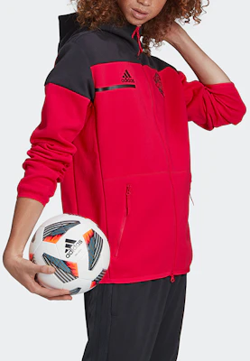 adidas Jaket Sepak Bola Manchester United 20/21 Merah Pria GN4757 Details for adidas Jaket Sepak Bola Manchester United 20/21 Merah Pria GN4757