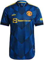 adidas Manchester United 21/22 Player Edition Away Jersey Blue GM4617 adidas Manchester United 21/22 Player Edition Away Jersey Blue GM4617