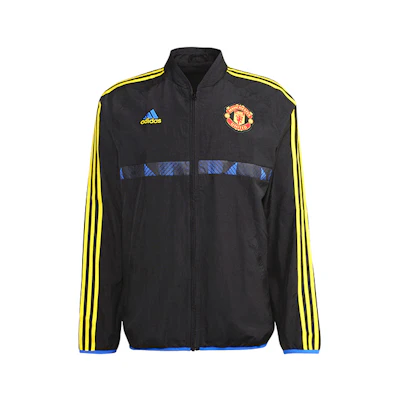 adidas Manchester United 21/22 Retro Track Jacket Black GR3871