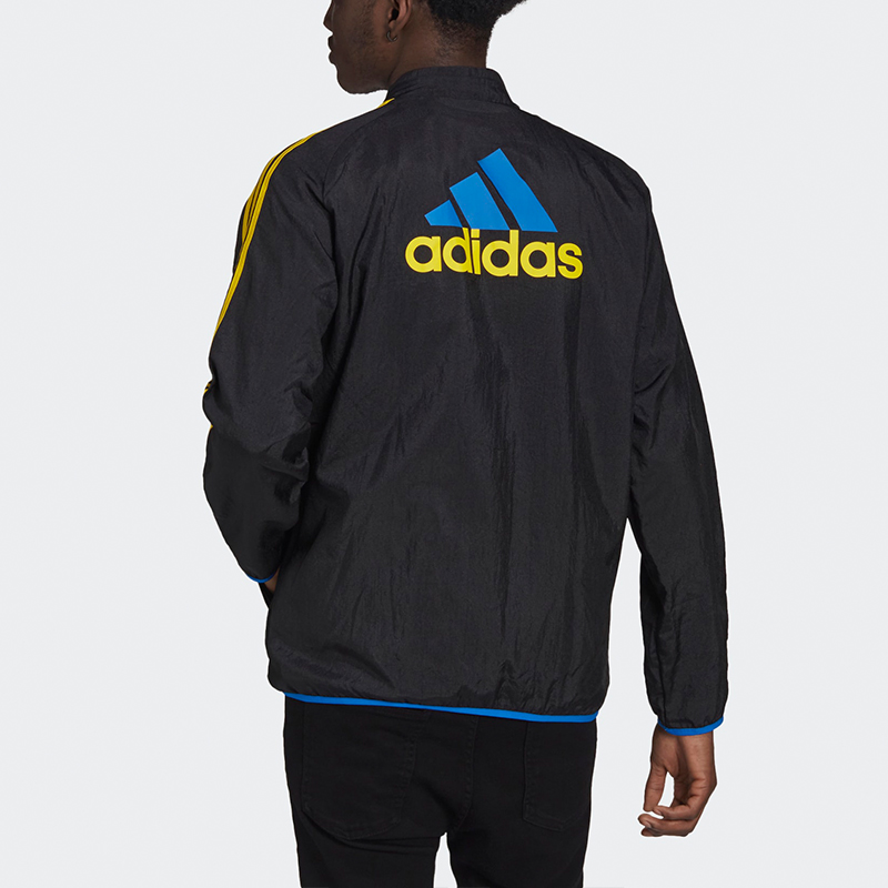 adidas Manchester United 21/22 Retro Track Jacket Black GR3871 圖 4