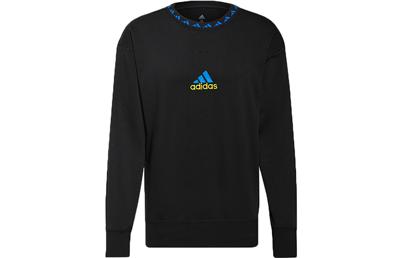 adidas Manchester United 21/22 Training Sweatshirt Black Soccer Pullover GR3875
