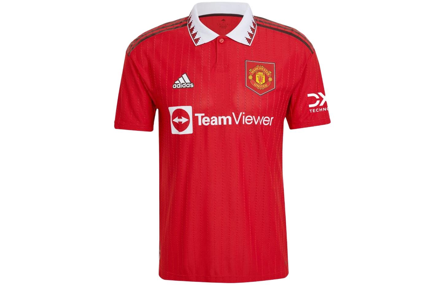 adidas Manchester United 22/23 Home Jersey Red Short Sleeve Football Shirt H13889-INTERNATIONAL