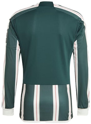 阿迪达斯曼联23/24绿色长袖足球球衣 IA7223 Lookbook 阿迪达斯曼联23/24绿色长袖足球球衣 IA7223