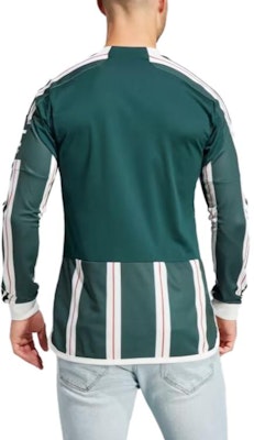 阿迪达斯曼联23/24绿色长袖足球球衣 IA7223 Details for 阿迪达斯曼联23/24绿色长袖足球球衣 IA7223