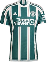adidas Manchester United 23/24 Away Player Jersey Night Green Soccer Shirt. IP1824 adidas Manchester United 23/24 Away Player Jersey Night Green Soccer Shirt. IP1824
