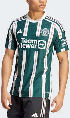 adidas 曼聯 23/24 客場球員版球衣 夜綠 足球衣 IP1824 Shop adidas 曼聯 23/24 客場球員版球衣 夜綠 足球衣 IP1824