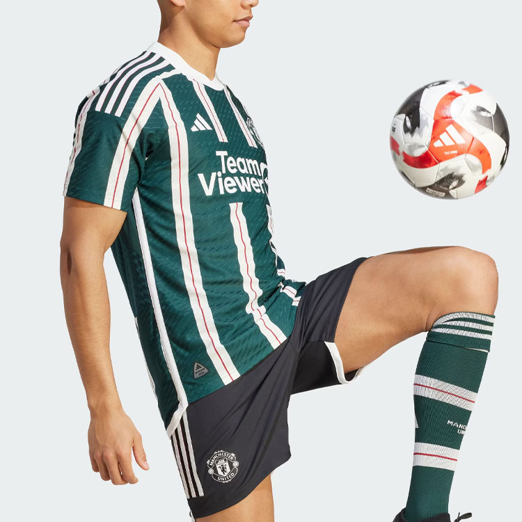 Details for adidas 曼聯 23/24 客場球員版球衣 夜綠 足球衣 IP1824