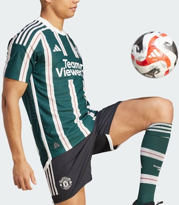 adidas 曼聯 23/24 客場球員版球衣 夜綠 足球衣 IP1824 Details for adidas 曼聯 23/24 客場球員版球衣 夜綠 足球衣 IP1824