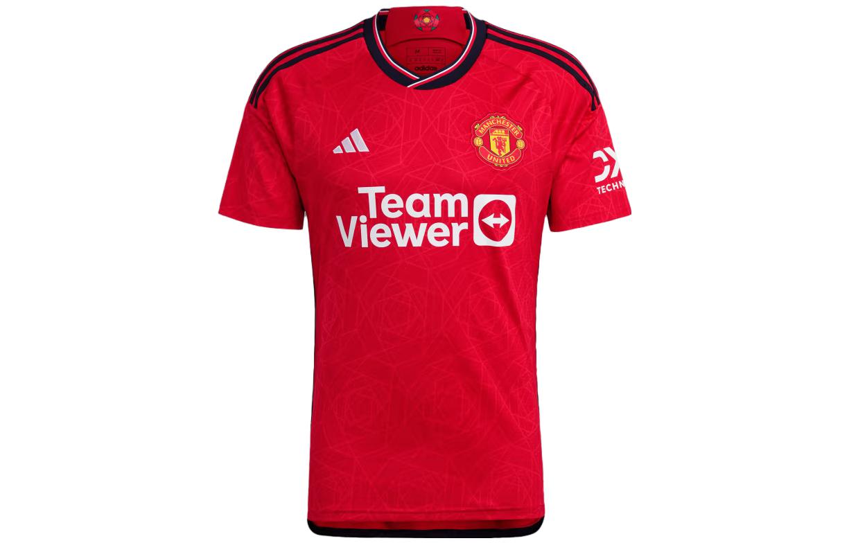 Buy adidas Manchester United 23/24 Home Jersey Red Football Shirt IP1726