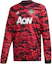 Buy adidas Manchester United Baju Latihan Corak Kamouflage Merah FR6031