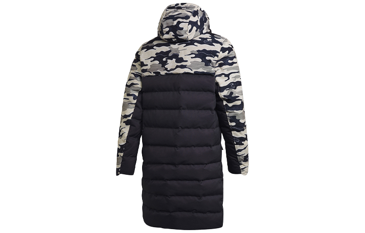 adidas Manchester United Embroidered Windproof Down Jacket Black Mens. FR3867 圖 3