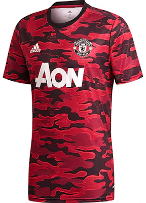 adidas Manchester United Football Training Jersey 20/21 Red Short Sleeve FR6033 Buy adidas Manchester United Football Training Jersey 20/21 Red Short Sleeve FR6033