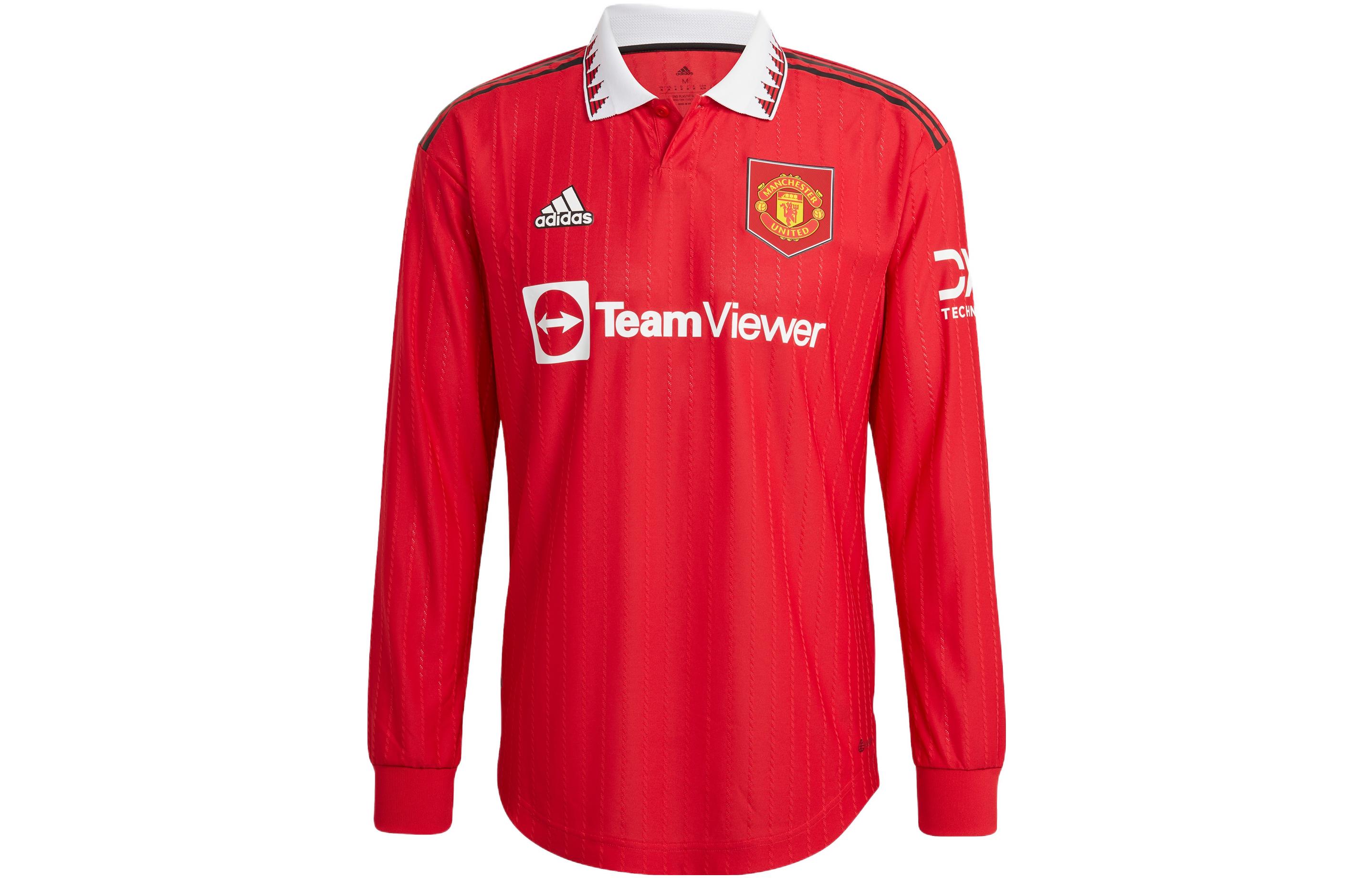 Order adidas Camiseta Roja Manchester United Home Versión Jugador Mangas Largas HN5748