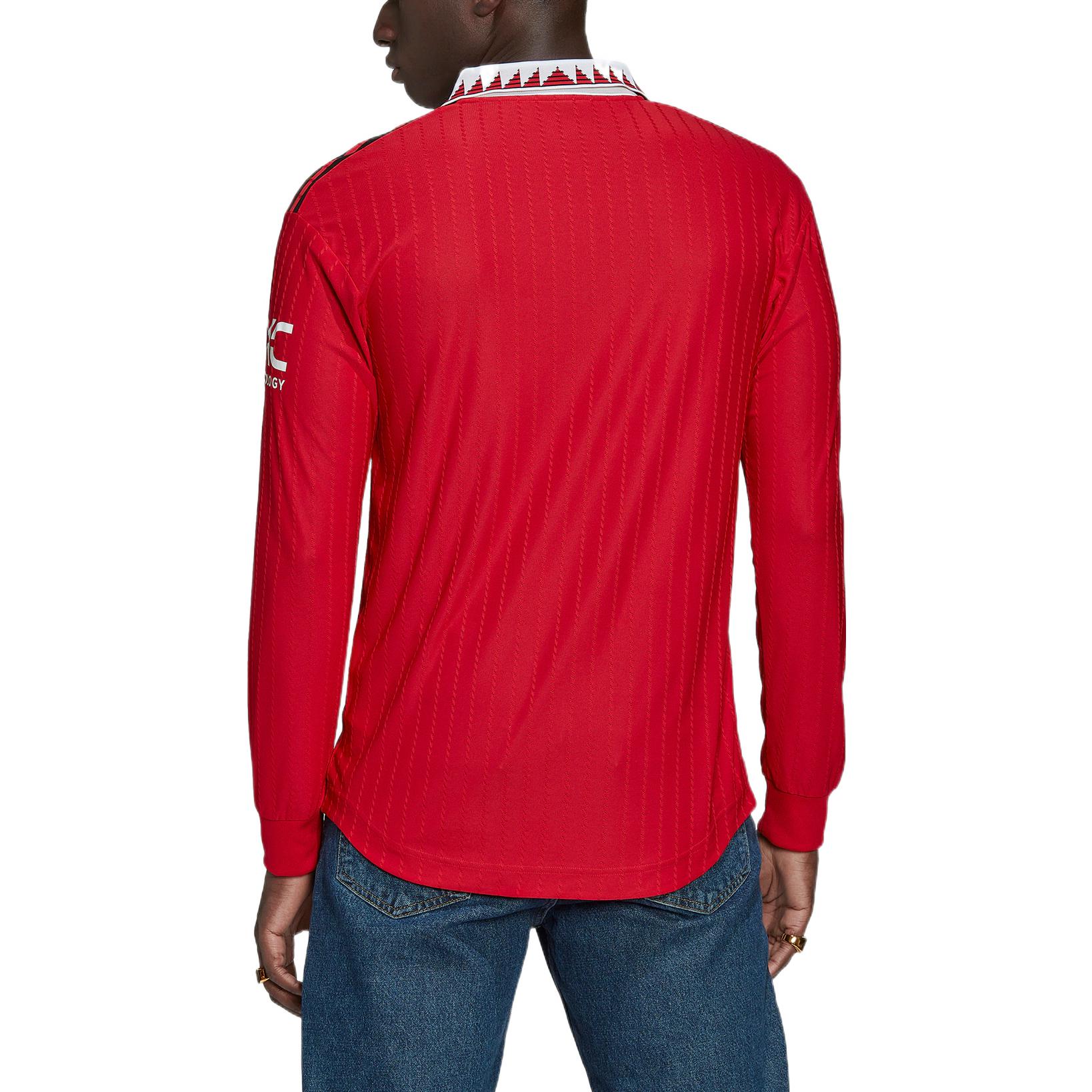 Purchase adidas Camiseta Roja Manchester United Home Versión Jugador Mangas Largas HN5748