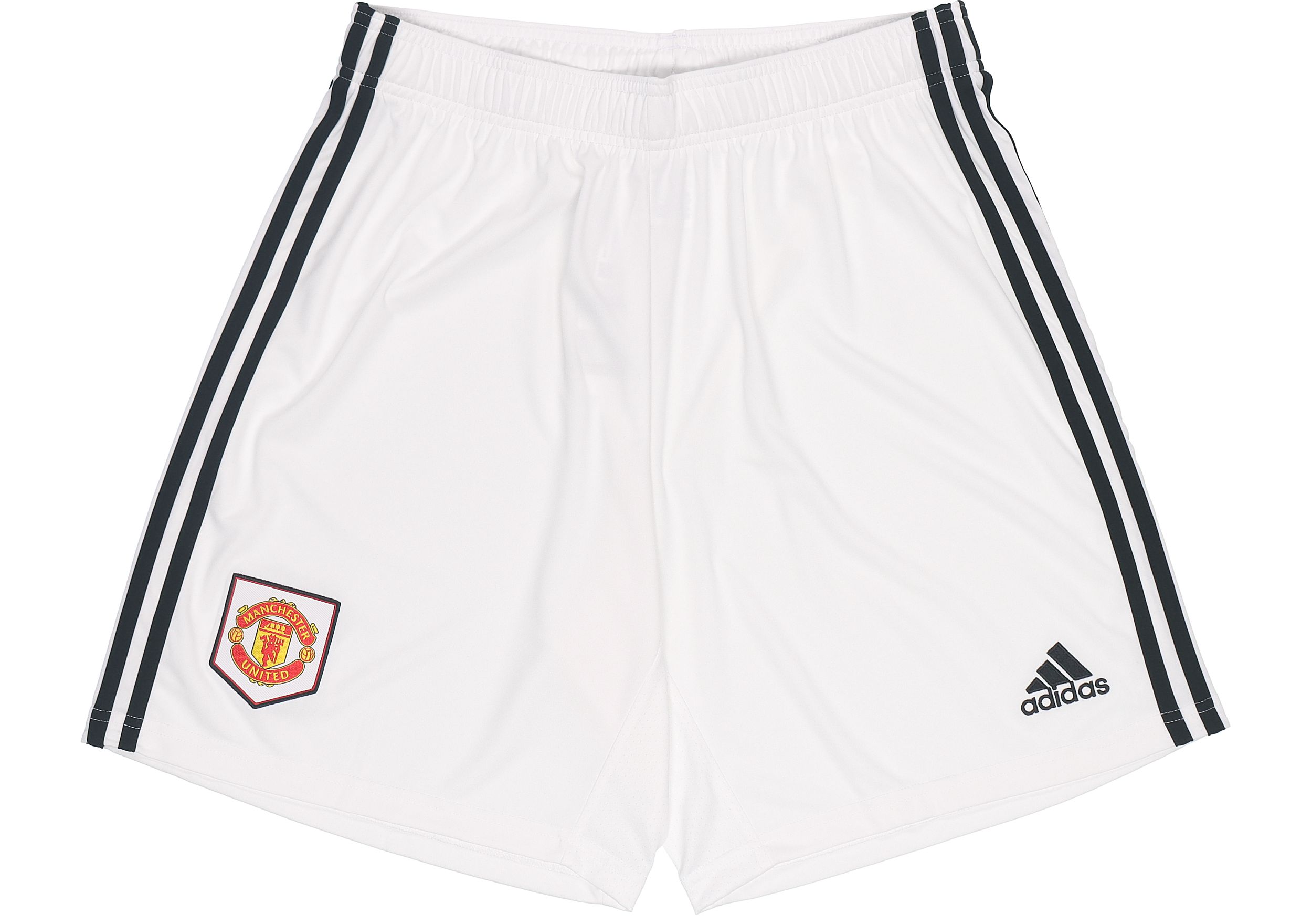 adidas Manchester United Home Training Soccer Shorts White H13888