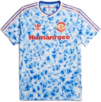 adidas Manchester United Human Race Jersey White/Bold Blue adidas Manchester United Human Race Jersey White/Bold Blue