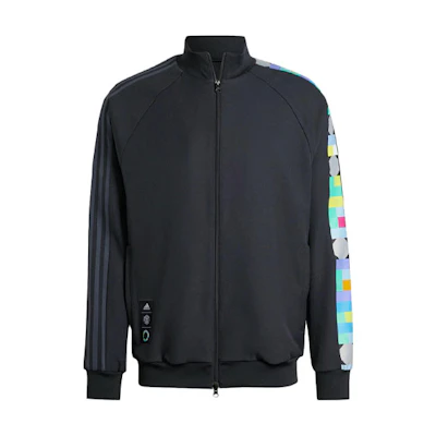 adidas Manchester United Peter Saville Geometric Retro Striped Jacket - IQ3535