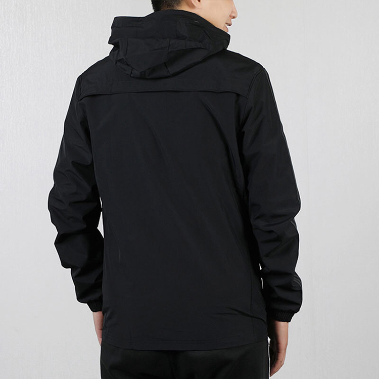 adidas Manchester United Retro Track Jacket Black Soccer Outerwear EB6515 圖 6