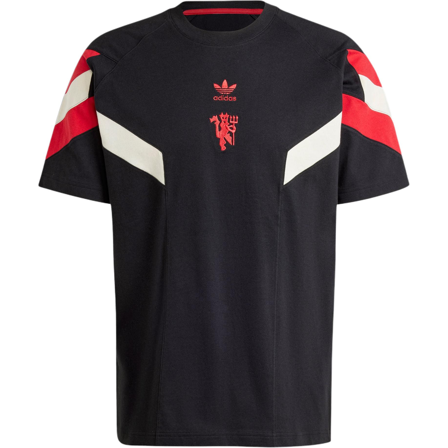 adidas Manchester United Short-Sleeve Tee - Black IS6519