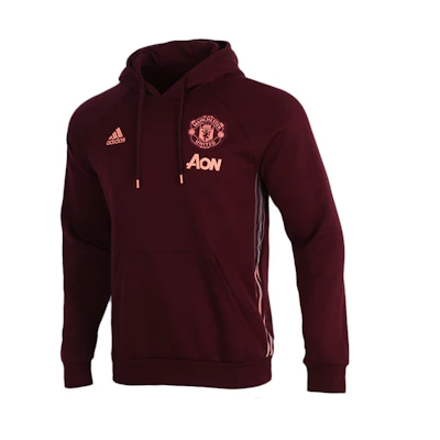 Adidas Manchester United Soccer Pullover Sweatshirt Maroon GK9432