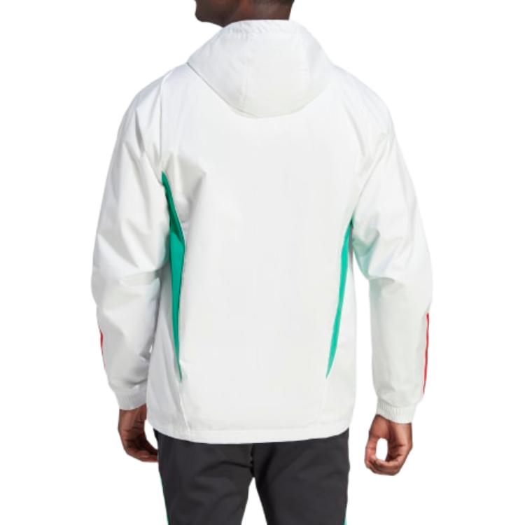 adidas Manchester United Tiro 23 All-Weather Jacket Core White Hoodie Jacket IA7297 圖 4