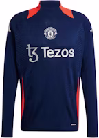 adidas Manchester United Tiro 24 Pro Top Retro Navy Long-Sleeve Soccer Shirt Men IT1999 adidas Manchester United Tiro 24 Pro Top Retro Navy Long-Sleeve Soccer Shirt Men IT1999