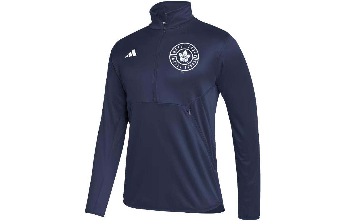 adidas Maple Leafs Aeroready Training Jacket Navy Blue Full-Zip Jacket IL9219