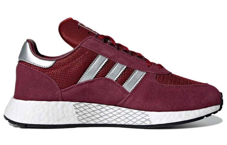 Order adidas originals Marathonx5923 舒適復古透氣跑步鞋 紅酒色 男女皆宜