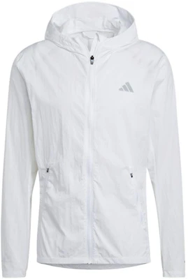 阿迪达斯马拉松标志印花白色男士休闲连帽夹克 IB8265 Buy 阿迪达斯马拉松标志印花白色男士休闲连帽夹克 IB8265