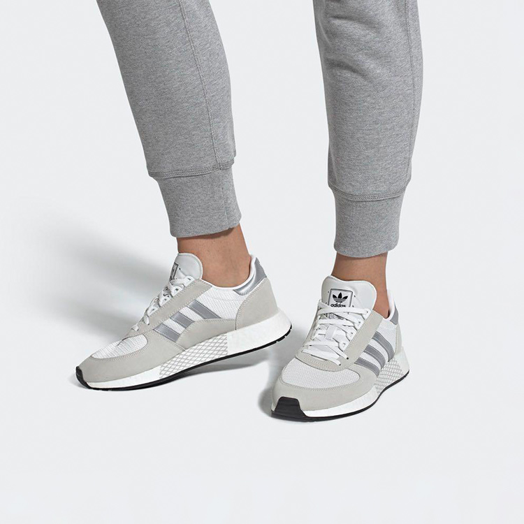 Cheap adidas Marathon Tech 'Blanco Plata Metálica' EF4397