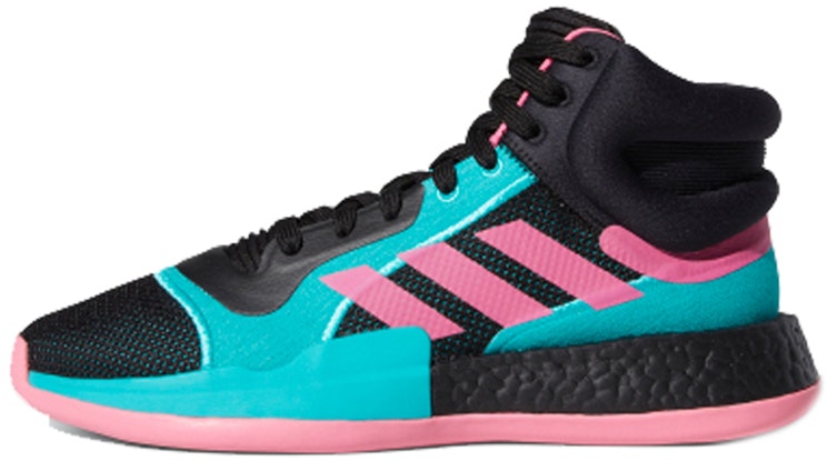adidas-marquee-boost-black-shock-pink-aqua