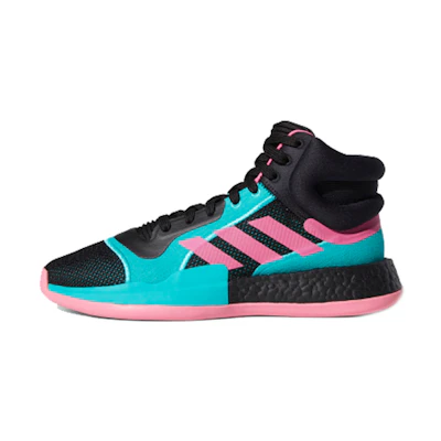 adidas Marquee Boost 'Black Shock Pink Aqua'
