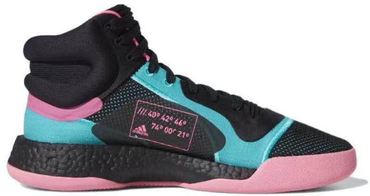 adidas Marquee Boost 'Negro Rosa Impacto Aqua' EH2373 Order adidas Marquee Boost 'Negro Rosa Impacto Aqua' EH2373