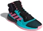 Lookbook adidas Marquee Boost 'Negro Rosa Impacto Aqua' EH2373