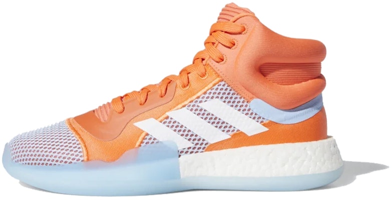 adidas Marquee Boost 高筒 復古籃球鞋 男款 藍橙 Buy adidas Marquee Boost 高筒 復古籃球鞋 男款 藍橙