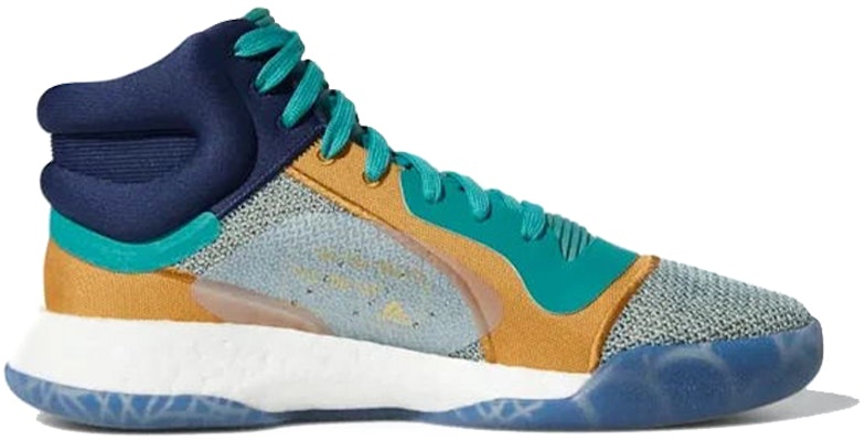 adidas Marquee Boost Aqua Gold Navy 'Teal' G27740 Order adidas Marquee Boost Aqua Gold Navy 'Teal' G27740