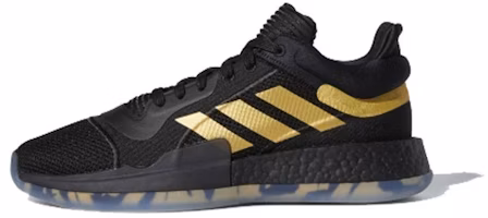 adidas Marquee Boost Low 'Black Metallic Gold' EE8572 adidas Marquee Boost Low 'Black Metallic Gold' EE8572