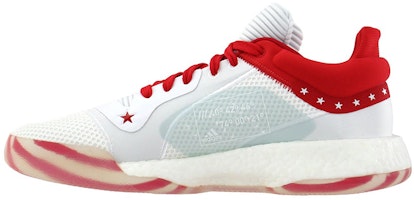 adidas Marquee Boost Low 'White Red' EG2505 adidas Marquee Boost Low 'White Red' EG2505