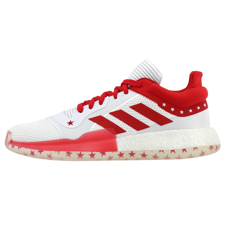 adidas Marquee Boost Low 'White Red' EG2505