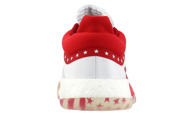 Details for Adidas Marquee Boost Low 低幫 復古籃球鞋 男款 白紅