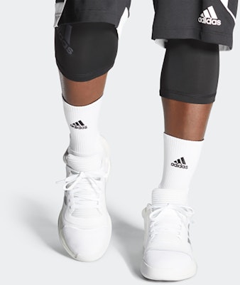 adidas Marquee Boost Low 'Putih Perak Metalik' EG2805 Details for adidas Marquee Boost Low 'Putih Perak Metalik' EG2805