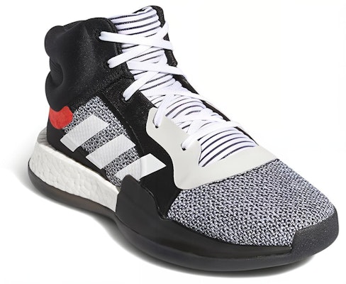 adidas Marquee Boost Mid 'Core Black' BB9318 Lookbook adidas Marquee Boost Mid 'Core Black' BB9318