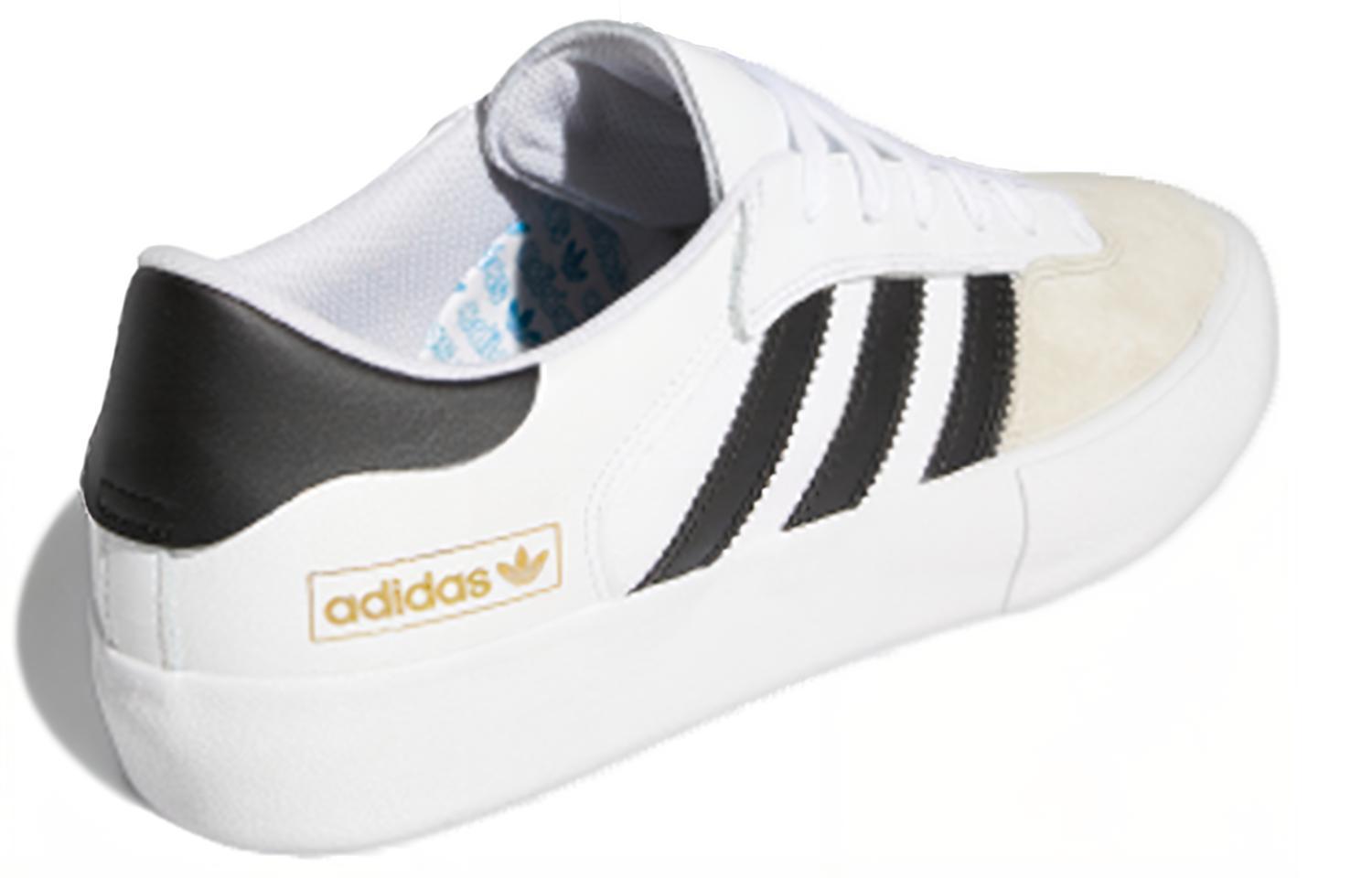 Shop adidas originals Matchbreak Super 低筒 滑板鞋 男款 米白黑