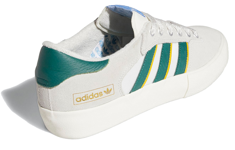 Shop adidas Originals Matchbreak Super 低幫 板鞋 男女同款 白綠