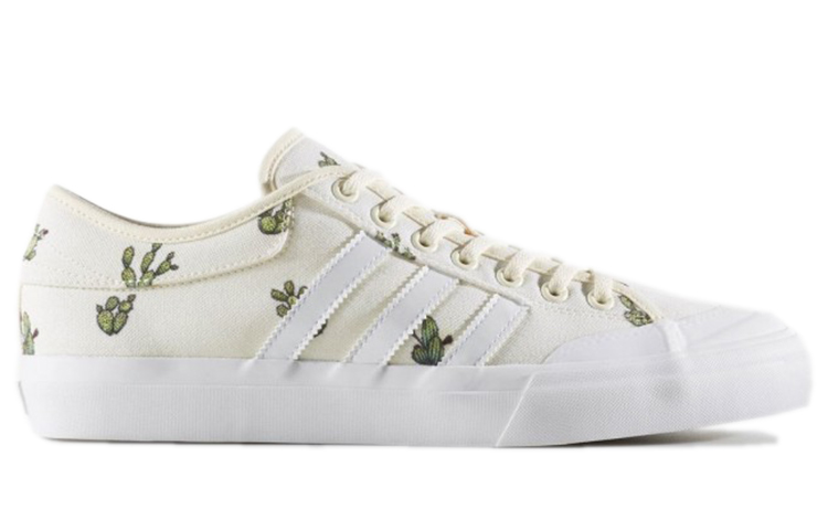 Order adidas originals 卡通仙人掌印花 休閒 低幫 板鞋 男款 米白