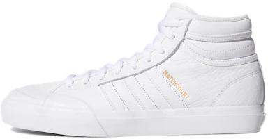 adidas Matchcourt High RX2 'White Gold Metallic' CQ1122 adidas Matchcourt High RX2 'White Gold Metallic' CQ1122