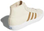 Shop adidas originals Matchcourt High Rx 米黃色