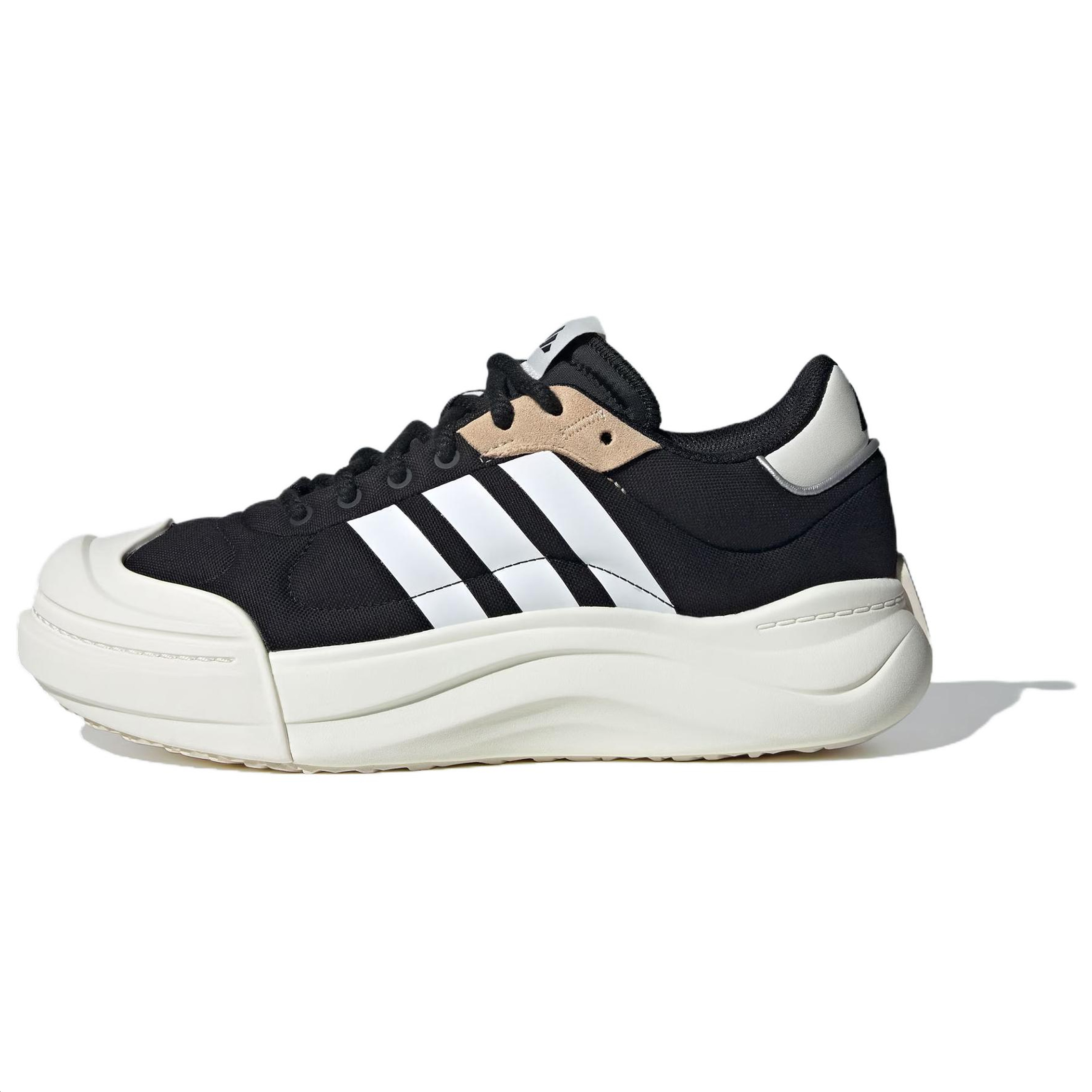 adidas MAXXCOURT SPW Low-Top Lifestyle Shoes Black/White. IH6058