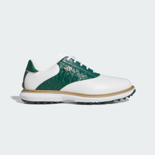 Adidas MC70 Spikeless Golf Shoes Cloud White/Collegiate Green/Off White JQ3494